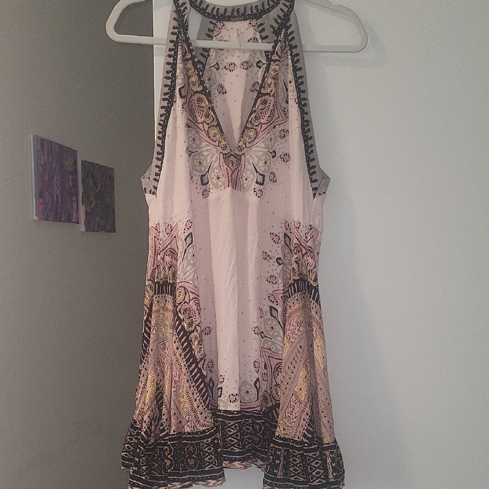 FREE PEOPLE Women's Sleeveless Patterned Top